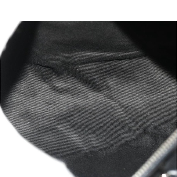 GUCCI GG CANVAS SHERRY Line Handbag Black/White PREOWNED Beautiful Bag - Picture 11 of 16